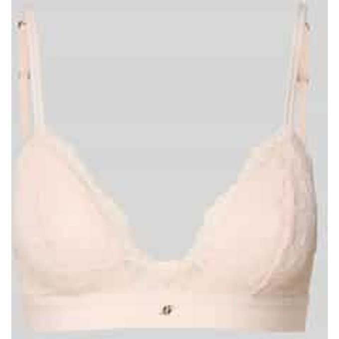 Bralette van kant model 'TRIANGLE_BLOSSOM'