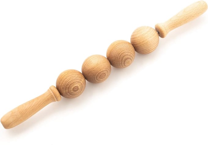 Anti-cellulitis massagerol van hout - 40 cm voor maderotherapie