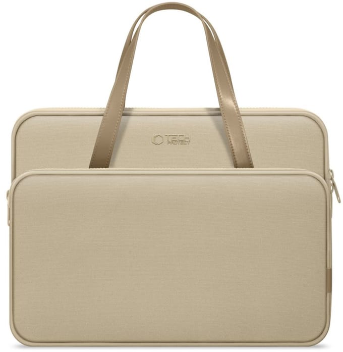 Tech-Protect Carrying Bag for Laptop 13-14" - Beige