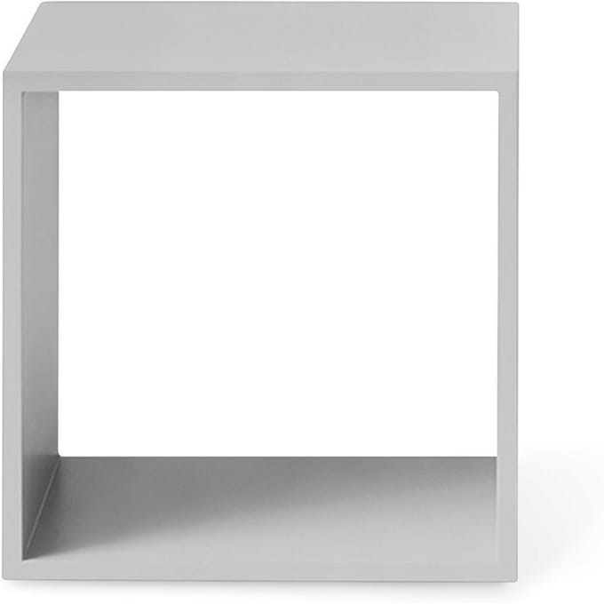 Muuto - Stacked 2.0 zonder Achterwand - medium - lichtgrijs - 4 - 6 Wochen