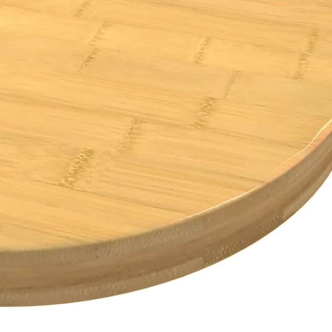 vidaXL - Tafelblad - Ø - 60x4 - cm - bamboe