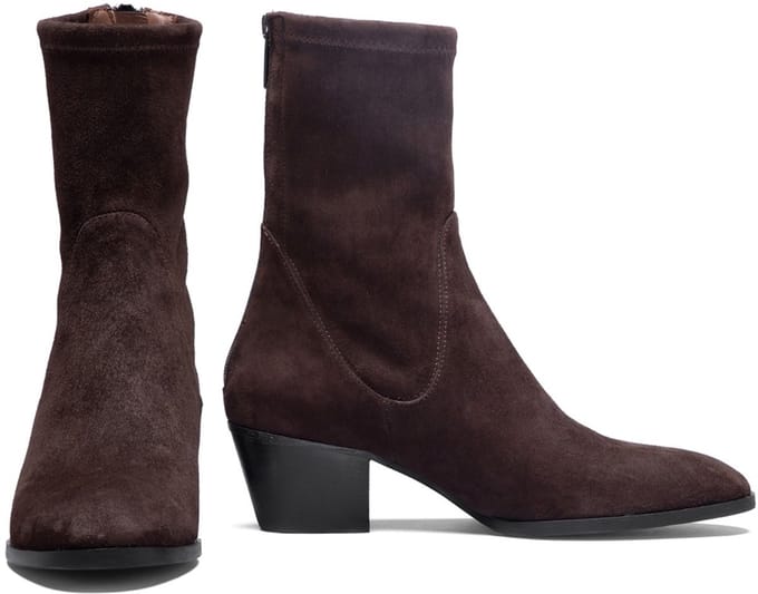 Isabel Bernard Vendôme Dames Schoenen Nylon stretch suède - Bruin -