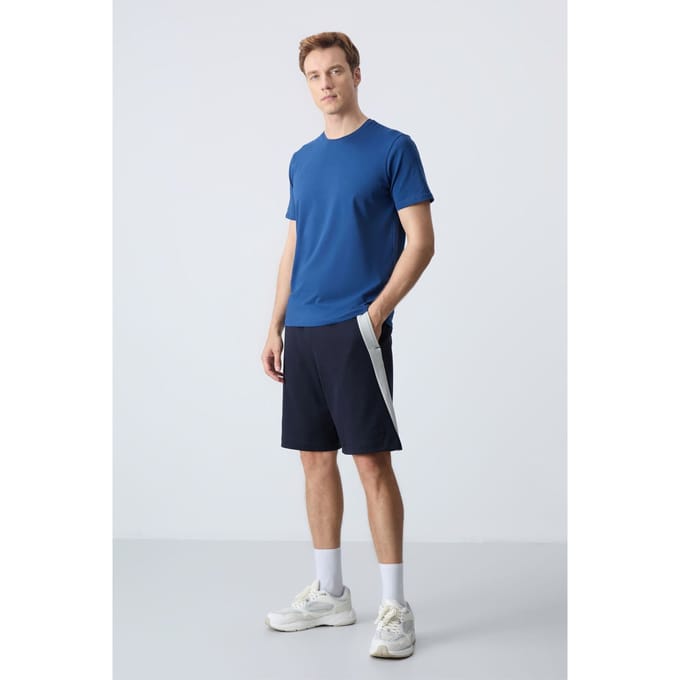 Heren Katoenen Blend Sweatsshorts