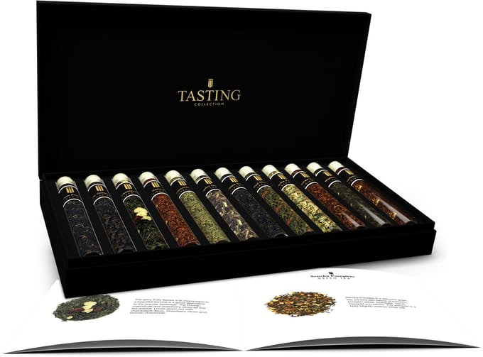 Thee Proeverij 12 tubes in Luxe Cadeau Box
