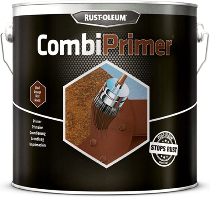 Rustoleum Blik Anti-Roest Primer - Rood - 250 ml