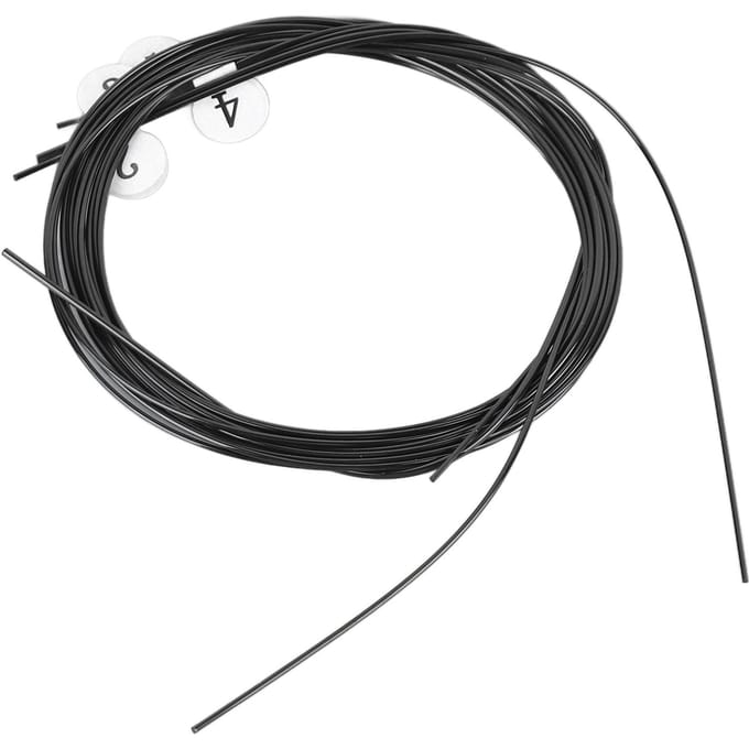 Ukulele Snaren Zwart Nylon Warm Rijk Geluid Universele Ukulele Gitaar Vervangingssnaren black