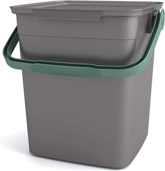 Slimme Bio Compostbak 9L met Deksel en Handvat, Modern Design