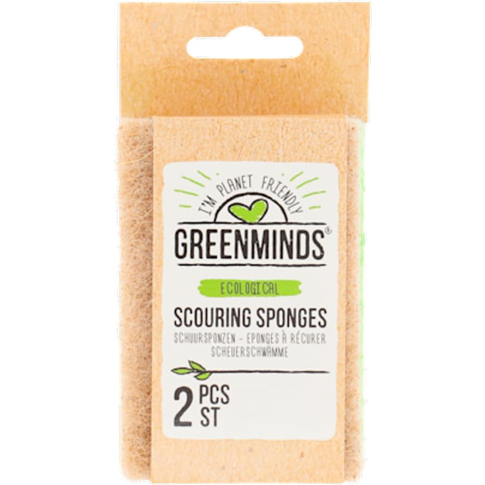 Greenminds Schuursponzen 2 stuks