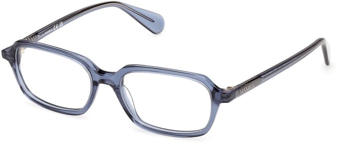 Max &co MO5218 Shiny blue 51/16/140 WOMAN Brilmonturen
