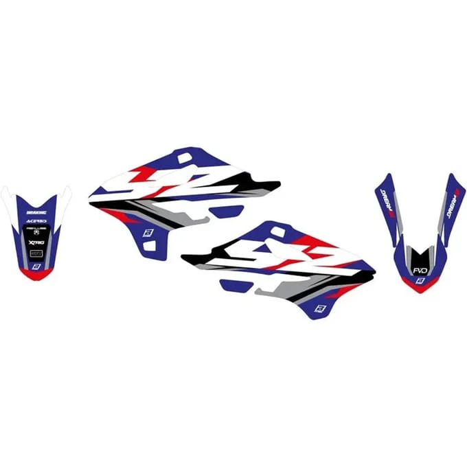 Motorfiets decoratie kit Blackbird Racing Dream Graphic 5