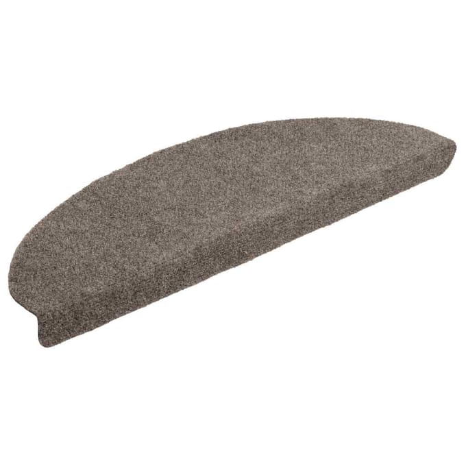 vidaXL - Trapmatten - Zelfklevend - 20 - stuks - 65x21x4 - cm - Beige - Halfrond - Groot