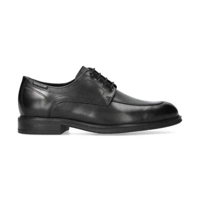 Mephisto Korey - heren veterschoen - zwart - maat 40 (EU) 6.5 (UK)