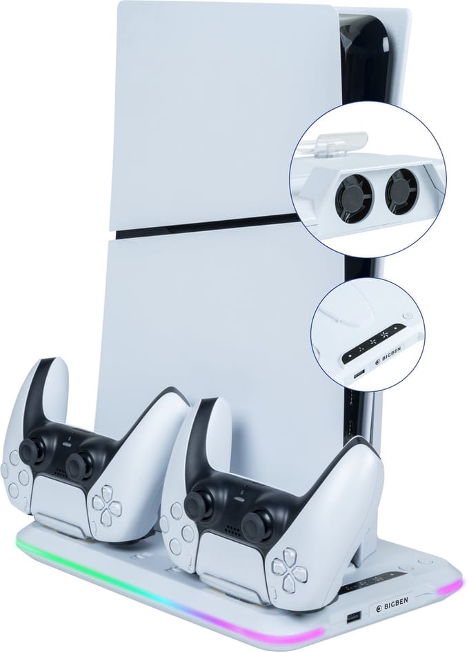NACON Charging Station with Fan - Wired - Sony PlayStation 5