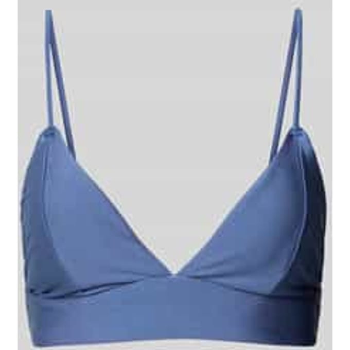 Bikinitop met labelapplicatie, model 'Isla'