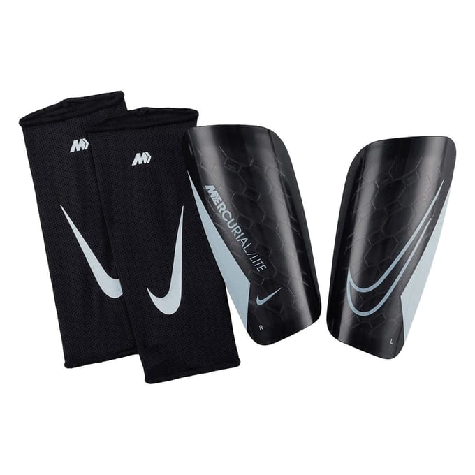 Nike Mercurial Lite Scheenbeschermer - Zwart | Maat: L