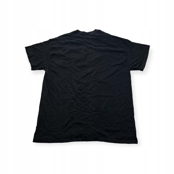 Koszulka T-shirt męski okrągły dekolt SPENCER'S nadruk XL black