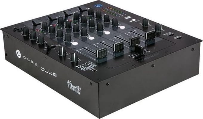 CORE Club 4 kanaals DJ mixer bluetooth