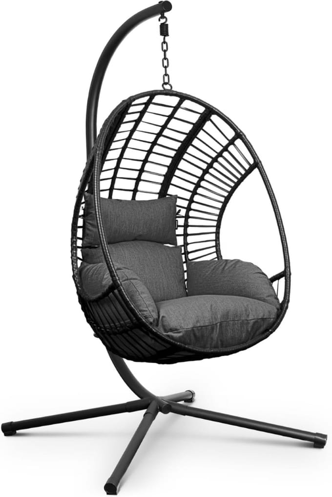 CLVP® Hangstoel met Standaard - Egg Chair - Cocoon