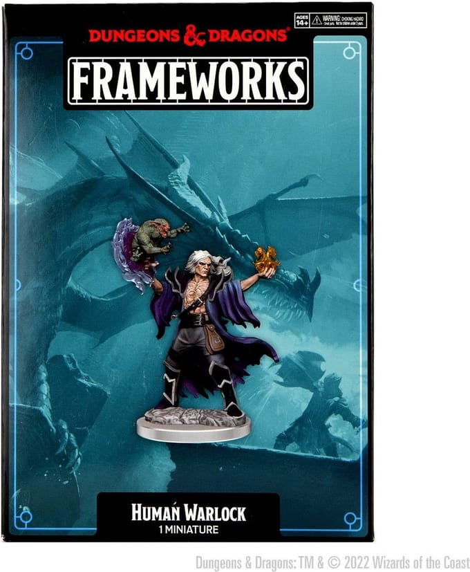 D&D Frameworks: Human Warlock Male