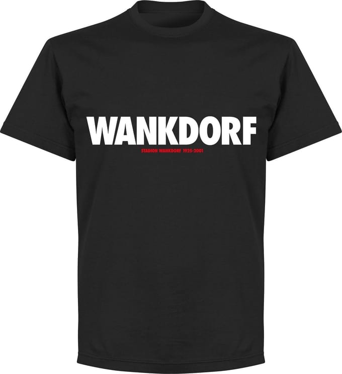 Wankdorf T-shirt - Zwart - 3XL
