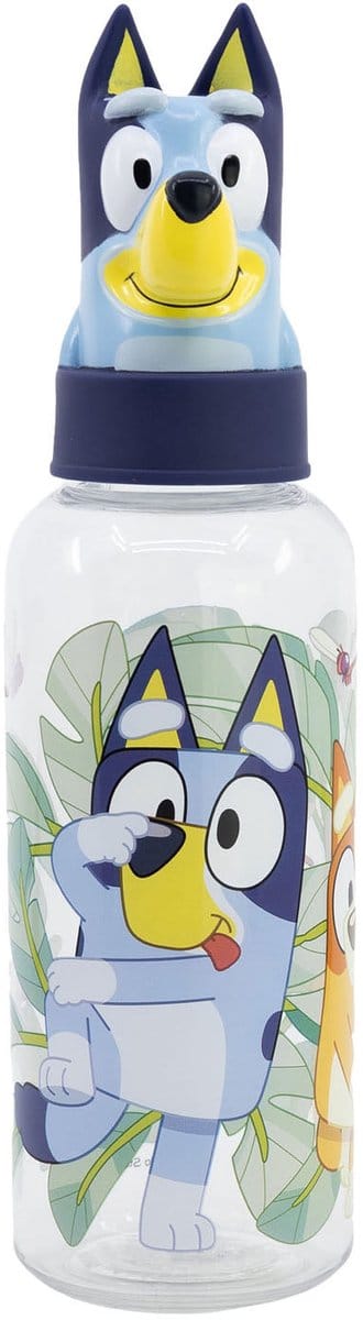 Bluey drinkfles 3D figuur kunststof 560ml voor kinderen.