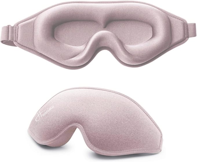 Comfortabel 3D slaapmasker voor optimale lichtblokkering