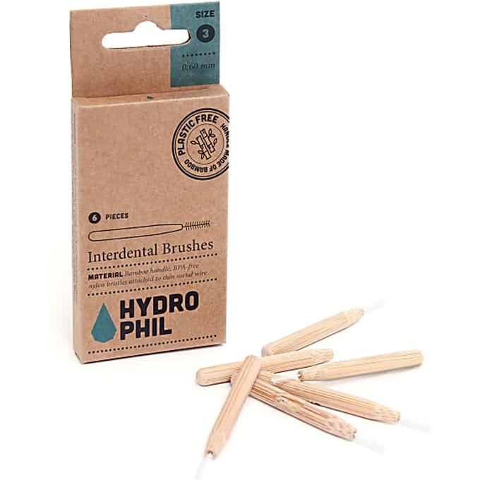 Hydrophil Tandenragers Bamboe 0,60 mm - 6 stuks