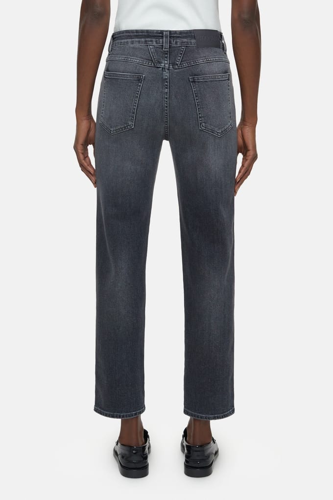 Closed Pedal Pusher Jeans Mid Grey Taglia: W26L34 | Jeans straight fit Outlet | Donna | Grigio
