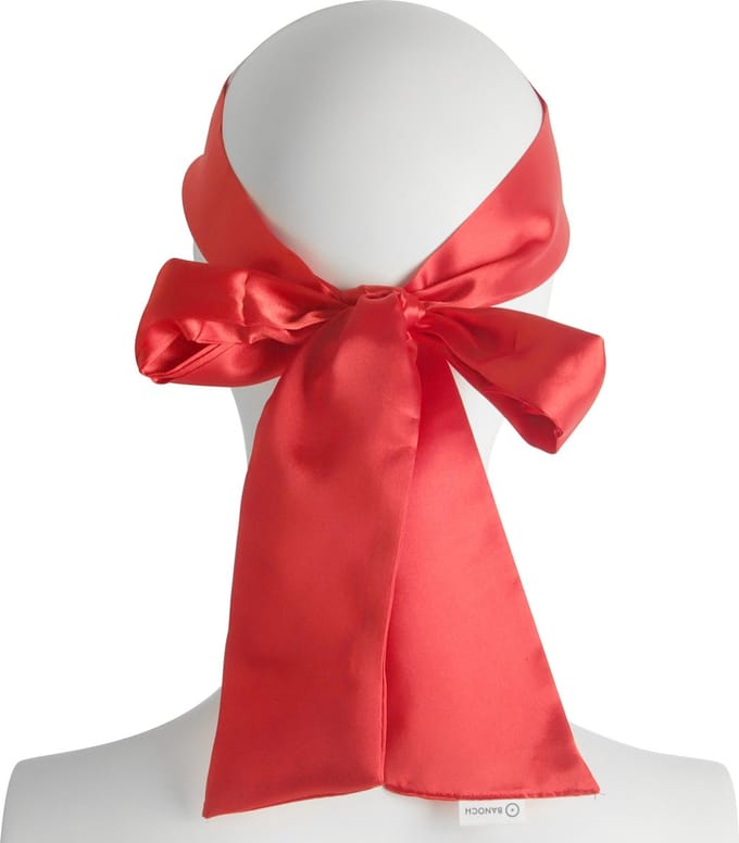 Banoch | Blinddoek Rood - zacht 150 cm 8 cm breed