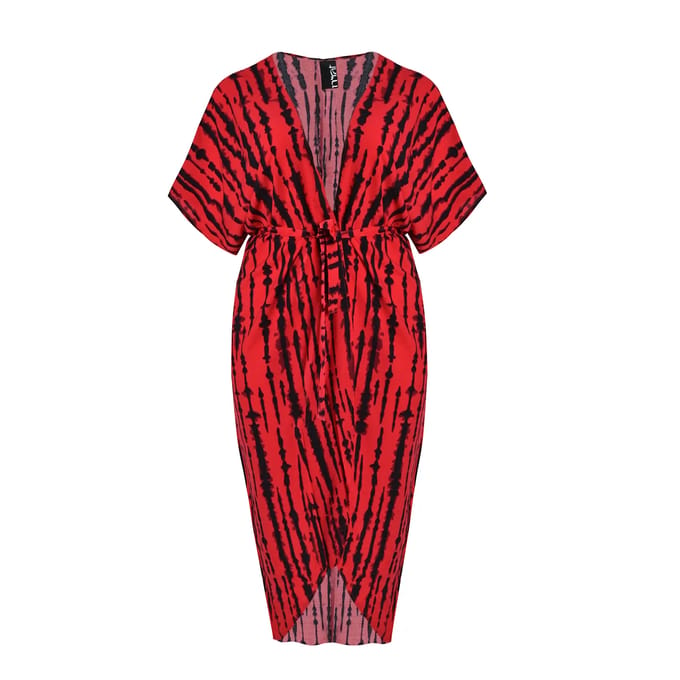 Dames kimono met print Mat Fashion