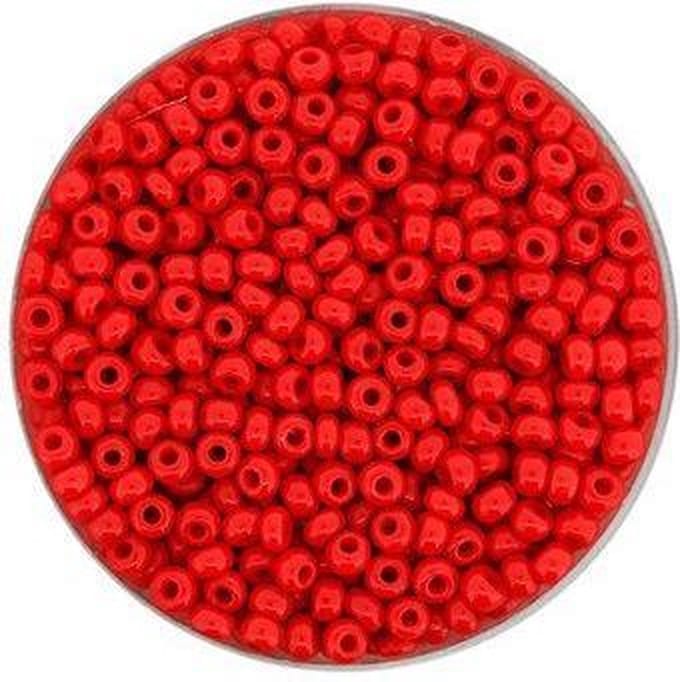 9250-4 Rocailles koraal opaque 2.6mm