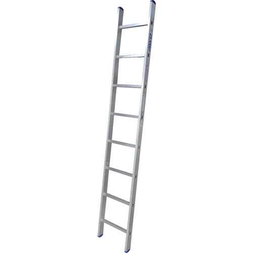 Alumexx enkele ladder - 8 Treden - Lengte 204 cm - Aluminium