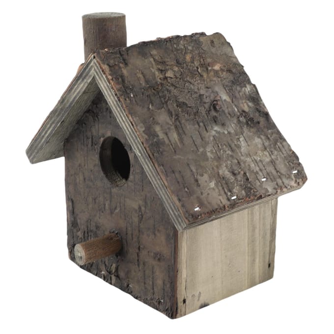 Waterdicht Hangend Type Houten Vogelhuis Vogel Rustplaats Huisdierbenodigdheden Accessoires black