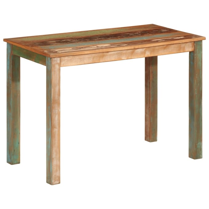 vidaXL - Eettafel - 110x55x76 - cm - gerecycled - massief - mangohout