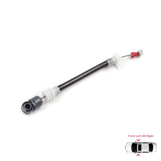 BDP1569 Poignée de porte extérieure avant Support Câble Bowden de déverrouillage 177 mm Pour BMW X5 E53 2000-2006 51218243615 51218243616