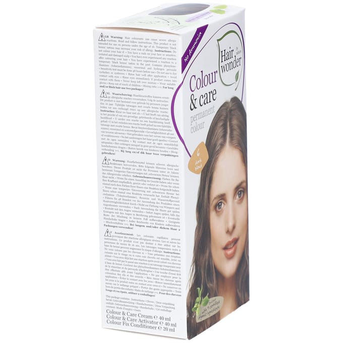 Hairwonder Colour & Care 6 - Dark Blond - Haarverf
