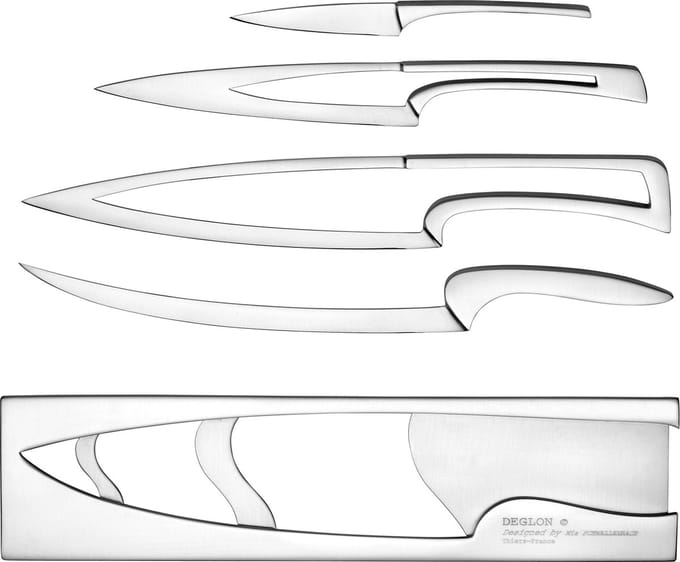 Déglon Messenset – Innovatief Design – Roestvrij Staal – 4-delig – 35 cm
