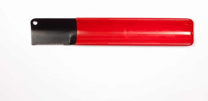 Jean Peau Mikki Rood - Hondenvachtborstel -