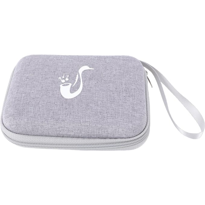 Sac de rangement pour étui à anches Imperméable Support pour anches de saxophone et de clarinette Pochette Matériau EVA Protecteur d'anches Capacité 15 pièces grise
