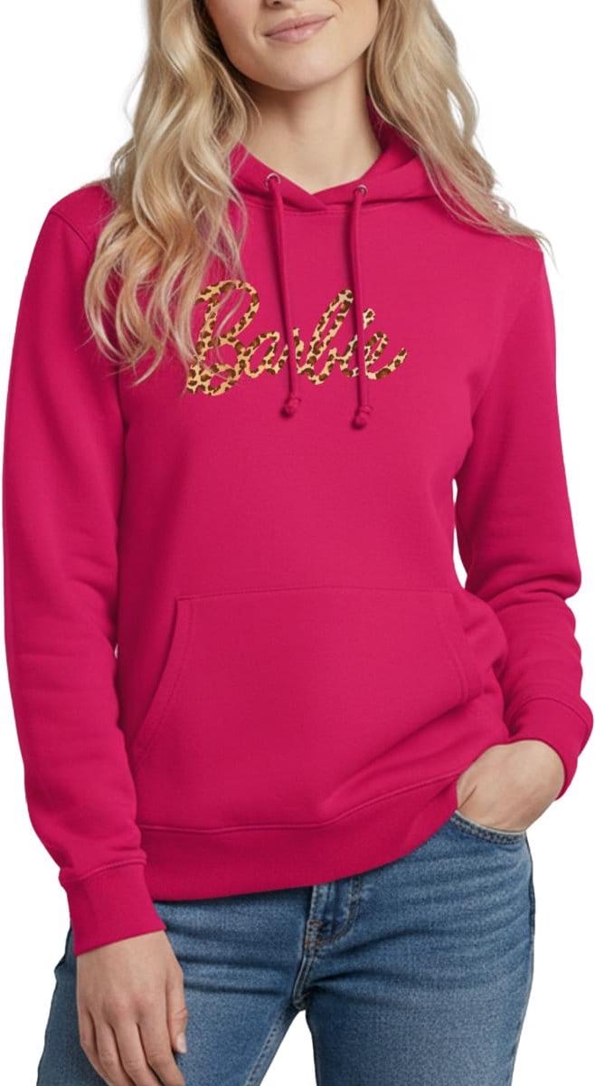 Barbie Leo Print Logo Hoodie Dames