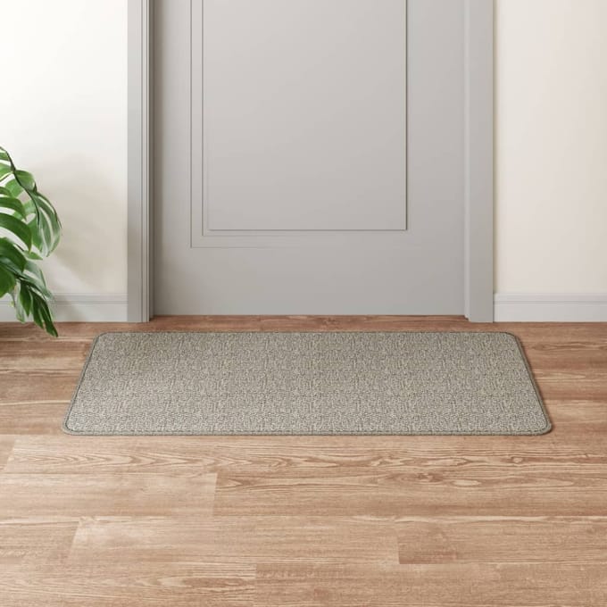 vidaXL - Tapijtloper - 50x100 - cm - sisal-look - platina