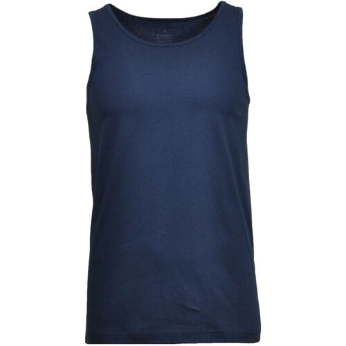 Ragman Ondermode Uni Tank Top Single Jersey Night Blue / male