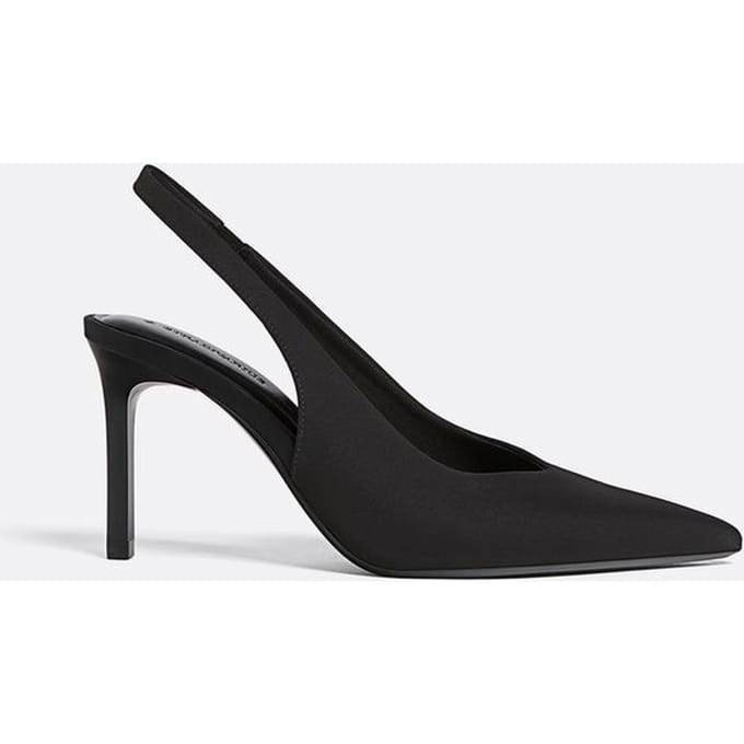 Stradivarius Basale schoenen zonder hielband  Zwart 36