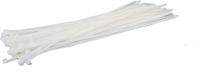 TD47 Kabelbinders 3.6 x 300 mm Wit - Tie wraps - Tyraps