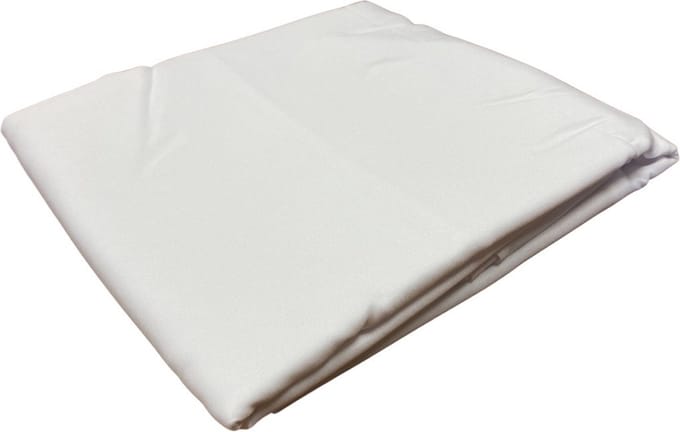 Tafelkleed Leon - wit - 145 x 300 - kerst - decoratie - eten - goedkoop - polyester