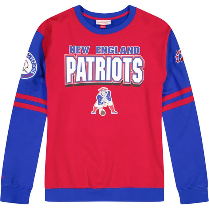 Mitchell And Ness NFL Nep All Over Sweatshirt Rood
