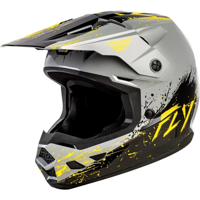 Kindermotorhelm Fly Racing Kinetic Drip