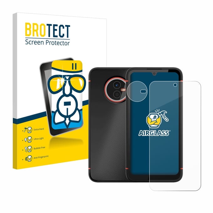 Screenprotector voor Gigaset GX4 Pro (Voor+Camera) Beschermglas transparant