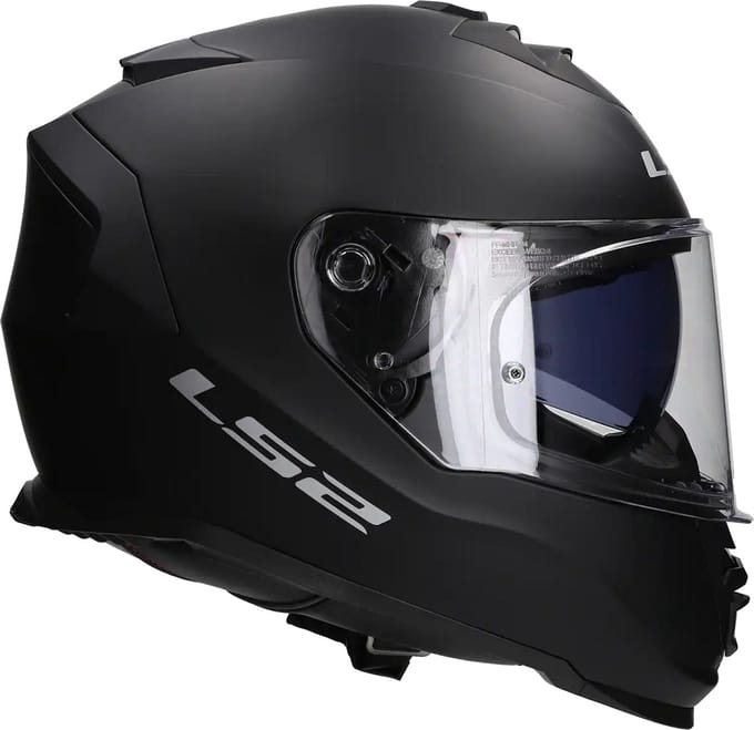 LS2 FF800 Storm II Solid Mat Zwart Integraalhelm - Maat S - Helm