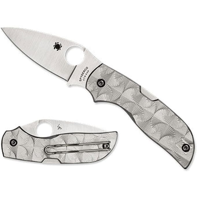 Spyderco chaparral stepped titanium pe